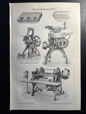 antike Grafik Handwerk /