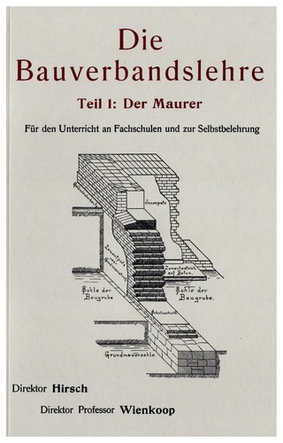 Bauverbandslehre der - 1,