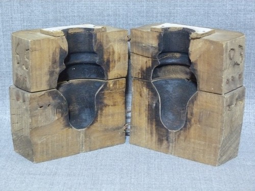Alte glasbläser holzform - glasbläser,