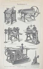 antike Grafik Handwerk /