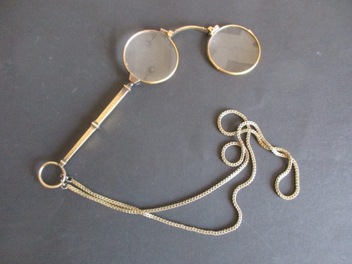 Antikes lorgnon mit kette - antikes,