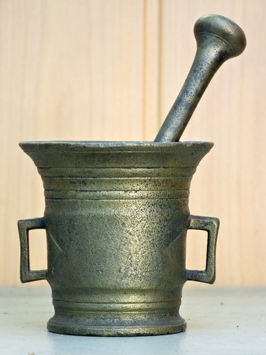Mörser mit stößel - mit,