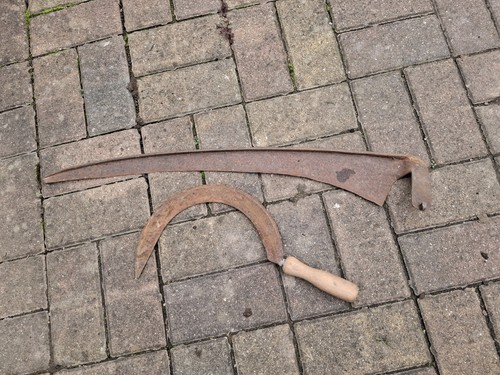 Alte handsense und sichel - alte,