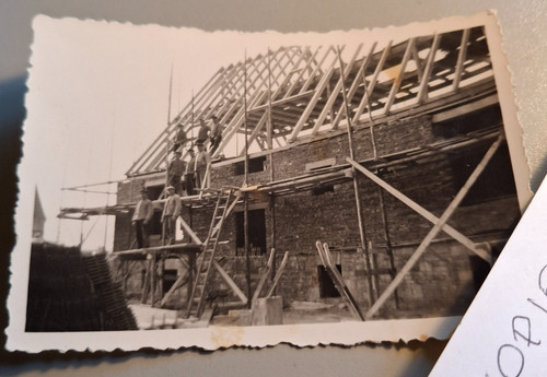 Altes foto vintage baustelle - vintage,