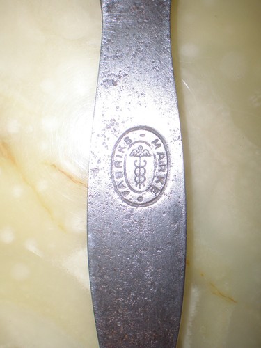 Antiker wetzstahl flach - wetzstahl,