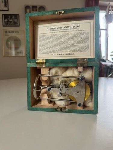 Antike eureka stechmaschine - antike,