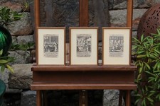 3 x Kupferstich Alte Berufe