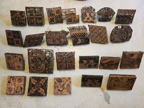 Originale batikstempel - originale,