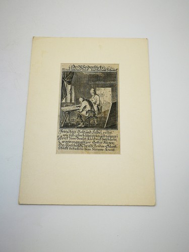 Antiker druck stich 17tes - antiker,