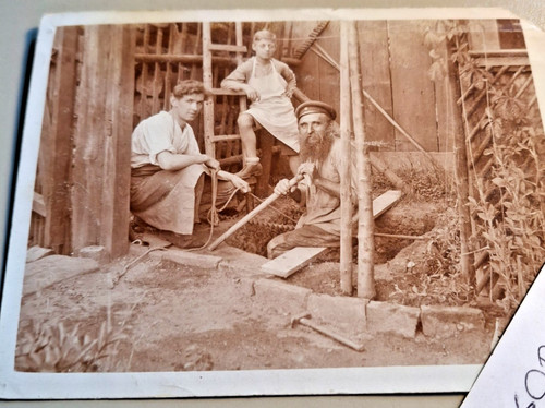 Altes foto vintage - altes, handwerker