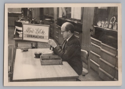 Uhrmacher alfred lübke beruf - alfred,