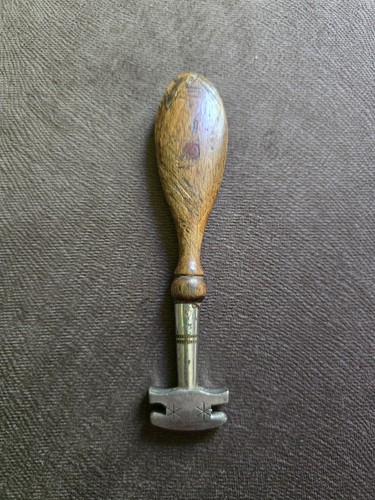 Antiker glasschneider mit - antiker,