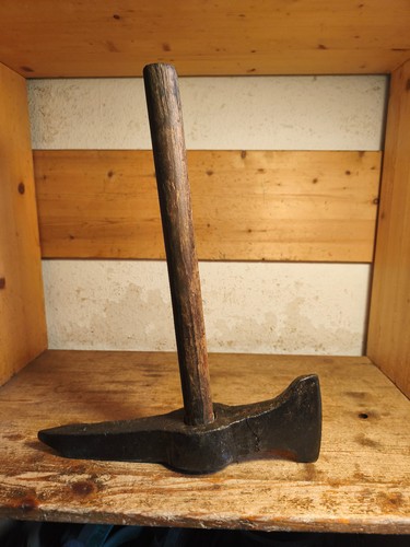 Alter massiver steinmetzhammer - alter,