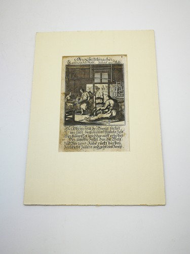Antiker druck stich - antiker,