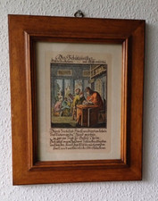 Lithographie alte Berufe "Der